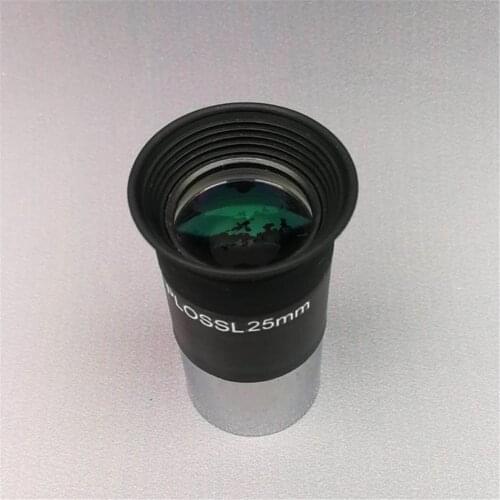 Agnicy Astronomical Telescope Accessories Plossl PL 25mm Optical Eyepiece Metal 1.25 Inches 31.7mm Optical Lens Eyepiece