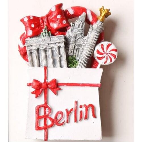 Berlin Features travel fridge stickers