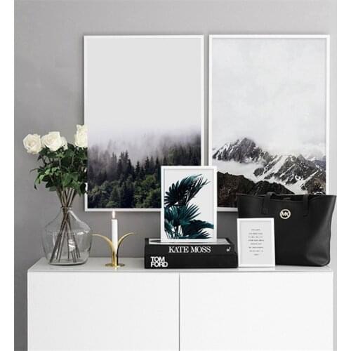 Landscape Plant Letter Q Home Decor Print Nordic Poster Canvas Art Painting Living Room Wall Art Minimalist Bedroom Picture