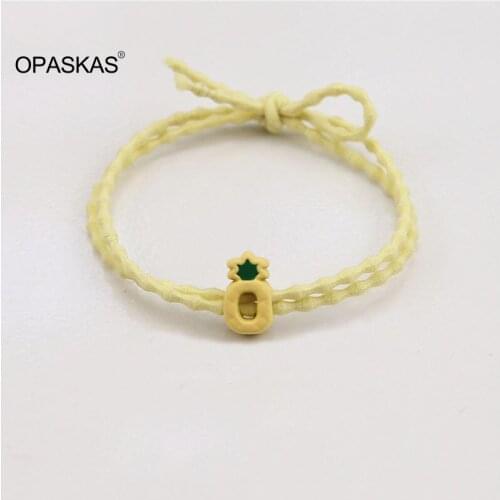 Strawberry Hair Rope Small Fresh Fruit Cute Hair Ring Small Leather Sleeve Head Sent Male and Female Friends PT PT