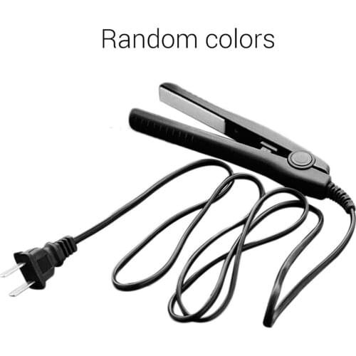 Professional Mini Portable Ceramic Flat Iron Hair Straightener Splint Non Slip Design Hair Styling Tools For Travel CurlingIron