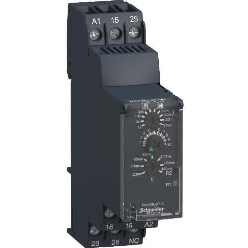 RE22R2QTMR Star-Delta Timing Relay - 0.05s…300h - 24…240V AC/DC - 2C/O