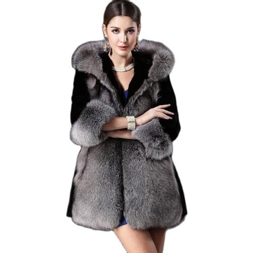 Черные шубы YDTOMM China At AliExpress