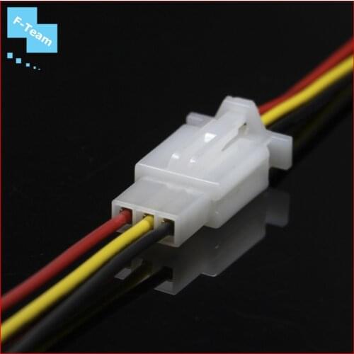 10set 2.8mm auto connector cable cars electric vehicle motorcycle air docking 2.8 auto connector with cable for plug 3P