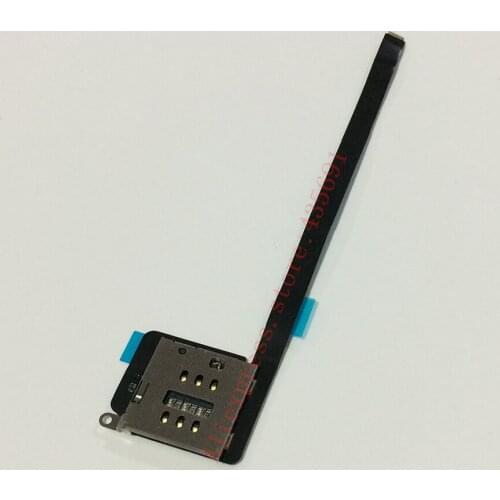 10Pcs/lot Original SIM Card Slot Tray Reader Holder Connector Flex Cable Ribbon For iPad Pro 12.9" Replacement Parts