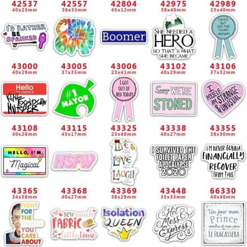 10 Pcs Cartoon Planar Resin Cabochons PR42537