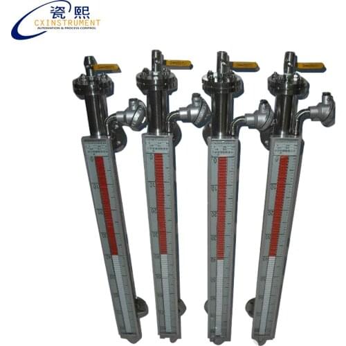 1000mm measuring range aluminium alloy material magnetic level indicator