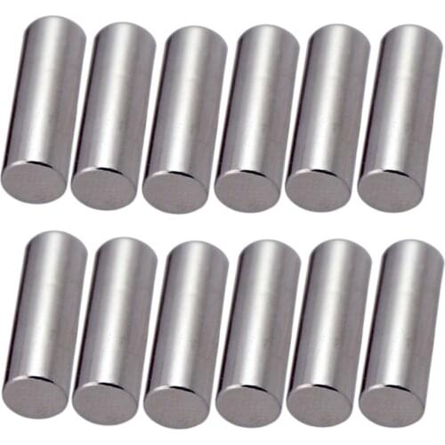 12Pcs Guitar Parts Pickup Pole Slug Rod Guitar Pickup Stopper Bar Guitar Accessories For DIY Making Pickup Tools