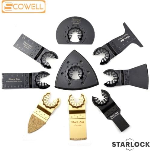 30% Off Starlock Oscillating Multi Tool Saw Blades For Multimaster Oscillating Tools machine Plunge Renovate Blades quick change