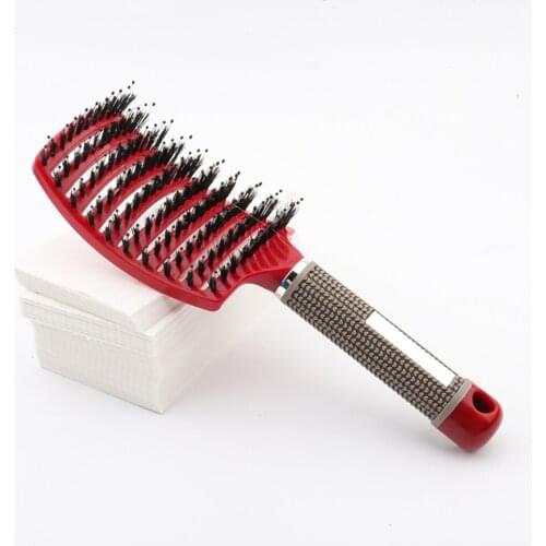 6 Colors Hair Brush Magic Hair Comb Detangling Hair Brush Detangle Lice Scalp Massage Comb Women Tangle Hairdressing Salon