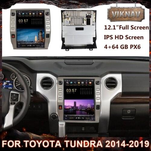 Vertical Screen 12.1" Android Car Radio For Toyota Tundra 2014-2019 Multimedia Player Auto Stereo Gps Navigation Tape Recorder