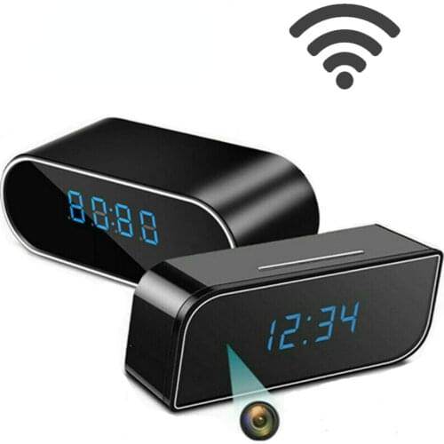 4K Wireless WIFI Mini Clock Camera Oculta Alarm Camcorder Watch 1080P IP Security Night Vision Motion Detect Remote Monitor Cam