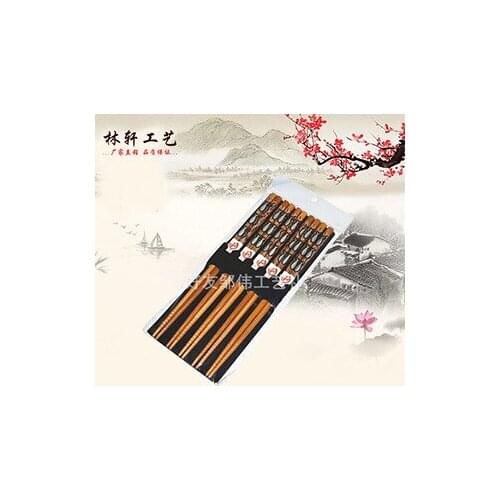 Long term supply of Chinese folk arts and crafts folk crafts natural environmental protection wooden bamboo chopsticks