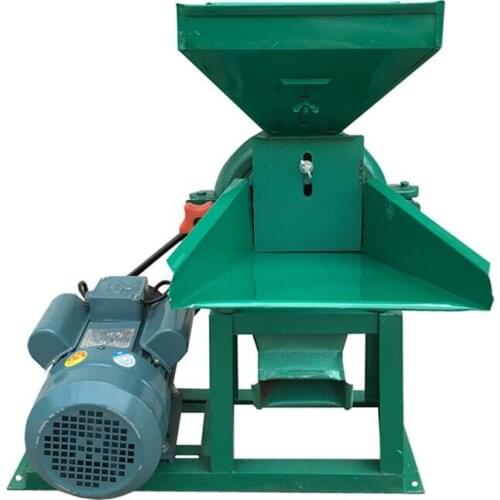 Electric whole grains crusher corn feed rice bean ultrafine herbs medicine food mill powder grinding machine machine with motor