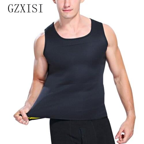 GZXISI Plus Size XXXL Size Slimming Vest Neoprene Body Shaper Men Slimming Belt Corset Sexy Slim Waist Trainer Corsets Shapers