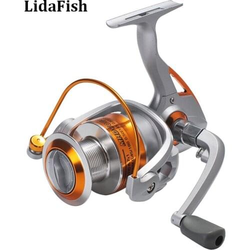 LIDAFISH Brand MHD2000-6000 Series Fishing Reel 10+1BB 4.7:1 Gear Ratio Spinning Wheels Fishing Tackles