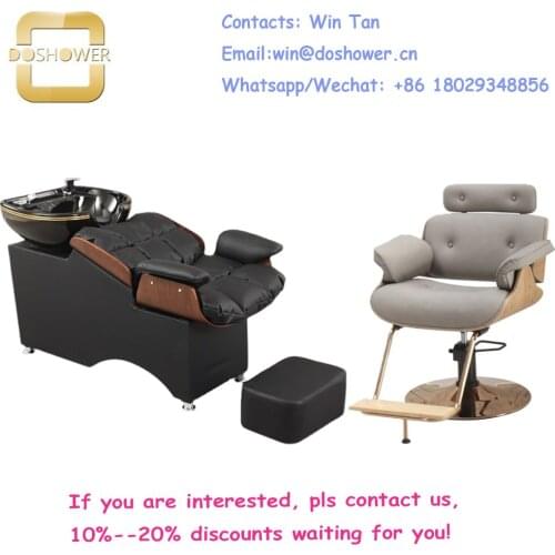 Motorized shampoo bed with multipurpose shampoo spa bed of shampoo massage bed hair salon