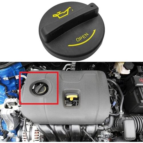 Engine Oil Filler Cap-Oil Filler for Hyundai ACCENT ELANTRA GRAND SANTA FE H-1 Rio Forte Soul I10 I20 I30 I40 2651026620