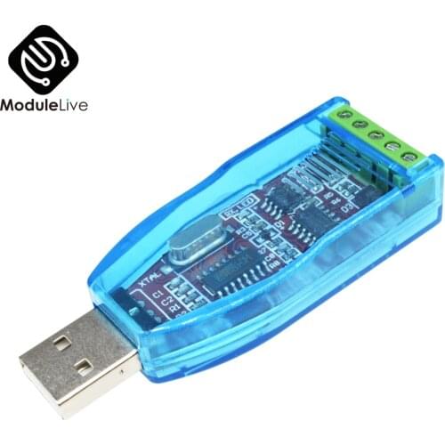 NEW Industrial USB To RS485 Converter Upgrade Protection RS485 Converter Compatibility V2.0 Standard RS-485 A Connector Adapter