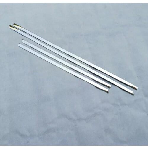 FIT FOR FORD ESCAPE KUGA 2017 STAINLESS STEEL BODY MOLDING DOOR SIDE LINE GARNISH TRIM COVER PROTECTOR GUARD STRIP