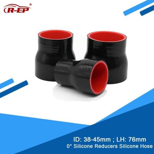 R-EP 0 Degree Straight Durite Silicone Refroidissement Reducer Silicone Hose 38-45MM Silicone Tube for tube turbine inlet faste