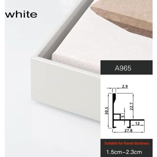 Medium Size DIY Aluminum Frame Custom Family Handpainted Oil Painting Frame Canvas Painting Metal Frame For Oil Paintings