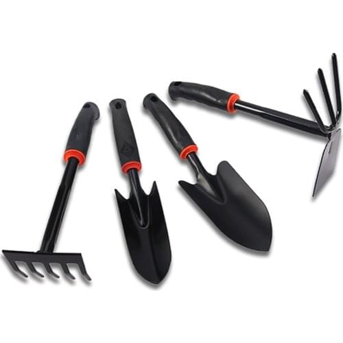 Flower Trowel, Soft Non-Slip Plastic Rubberized Garden Weeding Hand Tool Shovel Cultivator Hoe Rake Trowel