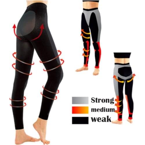 SCULPTING SLEEP LEG SHAPER Pants Legging Socks Women Body Shaper Panties Slimming Leg Sexy Hip Up Control makeup tools