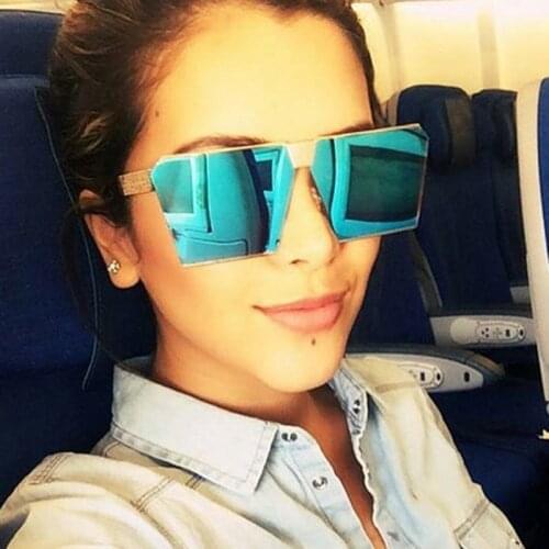 Oversized Square Sunglasses for Women/men 2021 New Fashionable Brand Designer Sunglasses Shades Outdoor UV400 Eyewear Protection