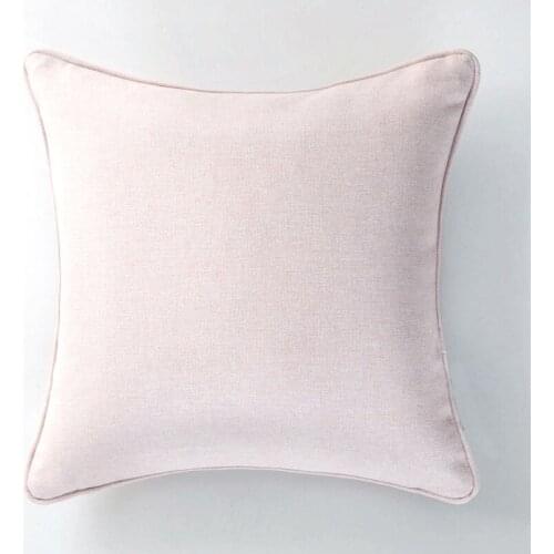 Nordic Style Light Pink Cushion Cover Pillow Cover Case Sofa Chair Home Decor Without Stuffing