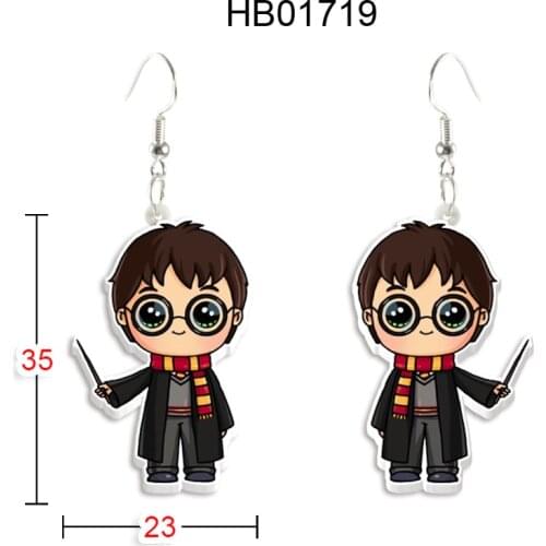 Dangle Drop Cartoon Magician Earrings for Women Gifts Children Charm Gift