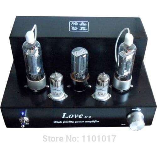 Xinxin 6P13P Vacuum Tube Audio Amplifier HIFI EXQUIS Class A Parallel Handmade Lamp Amp 5w*2