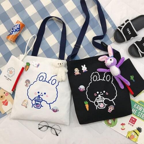 Women Top-handle Bags Bag 2021 New Fashion Shoulder Canvas Bag Large Capacity Bag Bolso Mujer Handbags