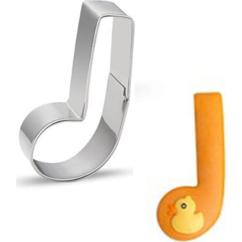 1pcs reposteria patisserie Music Quarter Note Biscuit Mold Cookie Cutter Fondant Cake Decorating Tools Cookware Pastry Shop Bake