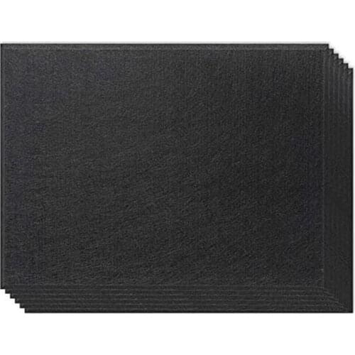 Promotion! 6 Pcs Acoustic Panel,Acoustic Panel to Reduce Echo,Wall Decoration, Home Recording Studio,Beveled Sound-Absorbing Cot