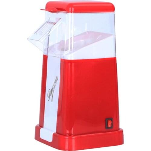 Automatic Popcorn Maker Machine US / EU Plug for Powerful Fat Free Quick Preparation Household Kitchen Appliances Retailsale