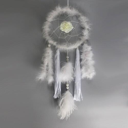 9.8X25 inches large Dream Catcher with tassel Handmade Dreamcatcher Wall Hanging Decoration Home Garden Living Room Ornament