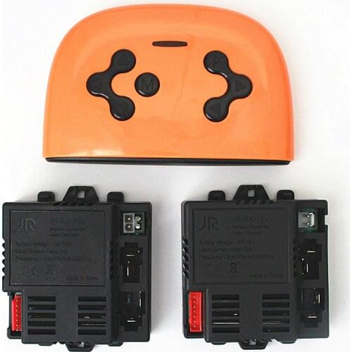 Children Electric Car 2.4G Bluetooth Remote Control,Toy Car Remote Controller Smooth Start Receiver,Kids Vehicle RC Transmitter