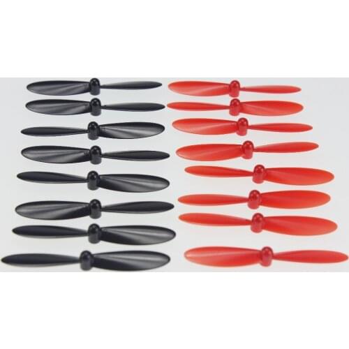 F08517/9-4 4 Sets 16Pcs Propeller H107-A35 A36 H107-A02 for H107 H107L H107C RC Helicopters X4 H107 Quadcopter