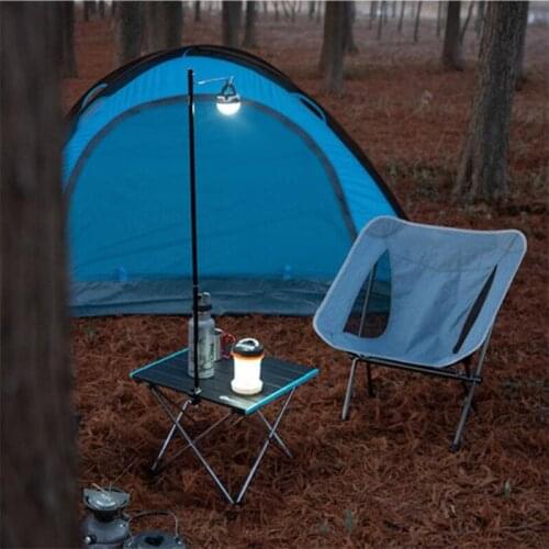 New Detachable Lantern Stand Lamp Tripod Camping Lamp Bracket Lamp Holder Portable Camping Accessory Lamp Holder
