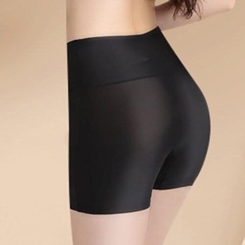 2021 Women Comfortably Anti-Friction Short Thigh Band Lace Safety Mid-Waist Breathable Safety Panty