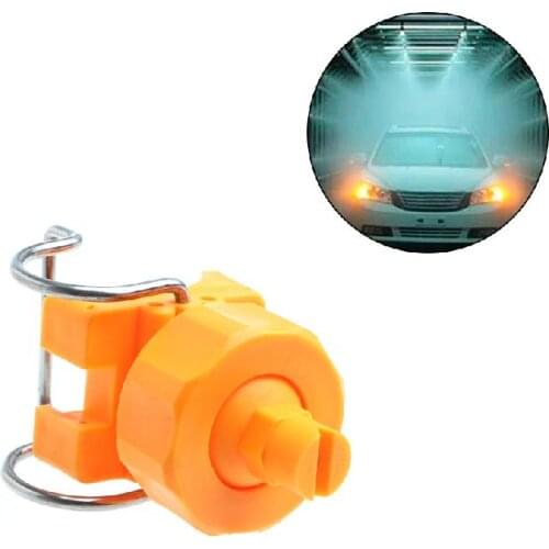 3/4" Adjustable Ball Flat Fan Full Cone Clamp Clip Nozzle Watering Irrigation P15D