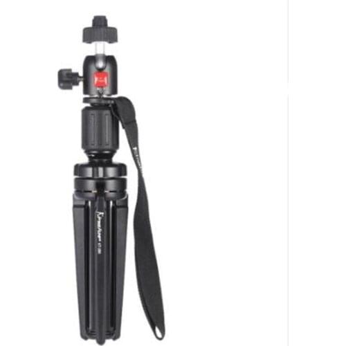 3 Set KT-200+BD-1 Portable Mini Universal Travel Tabletop Camera Tripod Video Micro Photography Table Tripod with Tripod Head