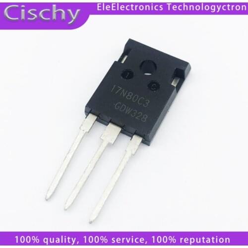 5PCS SPW17N80C3W 17N80C3 SPW17N80C3 17A/800V TO-247 new original In Stock