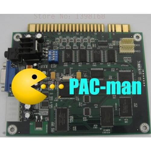 60 in 1 Classical Jamma Multi Game PCB Board for CGA/VGA Arcade Game Machine Arcade Game Pac-Man