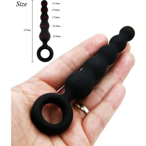 Erotic Silicone Butt Vagina Plug G-Spot Stimulation Suction Cup Anal Sexshop Ass Cork Dildo Sex Adult Toys For Woman Masturbator