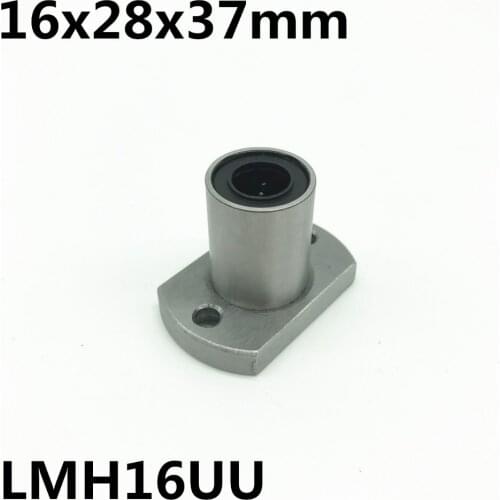 2pcs LMH16UU 16mm flange linear bearing LMH16 16x28x37 mm