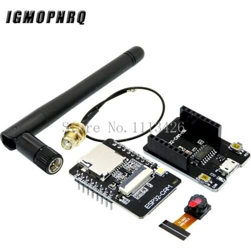 ESP32-CAM-MB ESP-32S WiFi Module Serial to WiFi Development Board 5V Bluetooth With OV2640 Camera Support Photo/Video Antenna