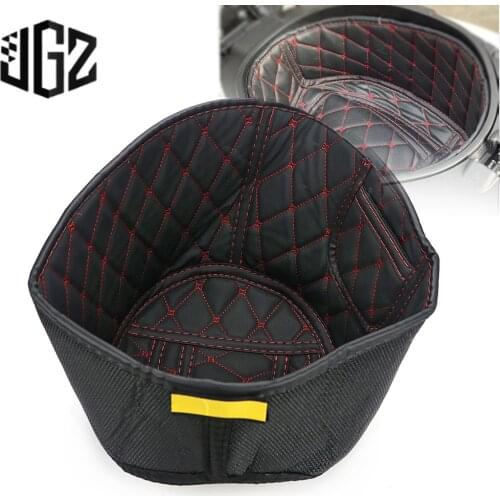 Motorcycle Nylon PU Trunk Cargo Liner Seat Bucket Pad Storage Box for Vespa Sprint Primavera 150 2013 - 2019 2020 Accessories