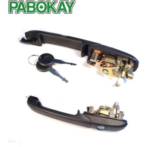 New Door Handle Front Driver Left Side VW Black LH Hand Sedan Passat 3A0837205D 3A0837205B 3A0837205C